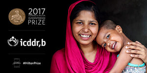icddr,b announced as recipient of the Hilton Humanitarian Prize